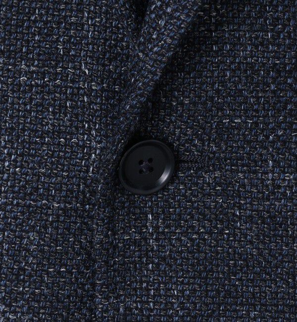 TOMORROWLAND MENS「ファンシーツイード シングルブレステッド2Bジャケット」|テーラードジャケット|