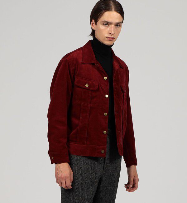 TOMORROWLAND MENS「【別注】Lee コットンコーデュロイ ブルゾン」|ブルゾン・スタジャン|