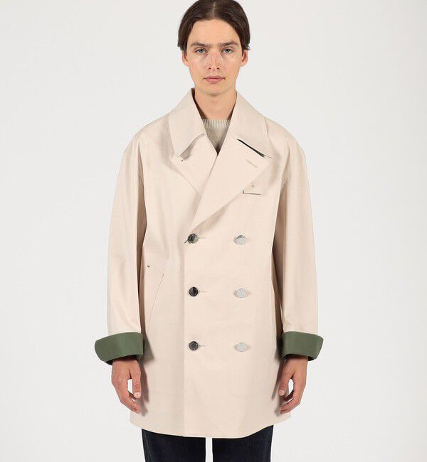 TOMORROWLAND BUYING WEAR「MACKINTOSH CANONBIE ダブルブレステッド ハーフコート」|ピーコート|