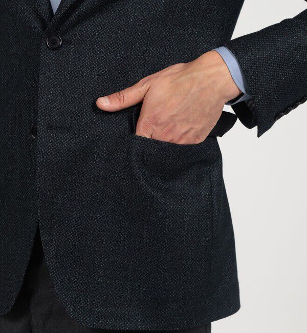 TOMORROWLAND MENS「ウールシルクカシミヤ シングルブレステッド 2Bジャケット SILK AIR LORO PIANA」|テーラードジャケット|