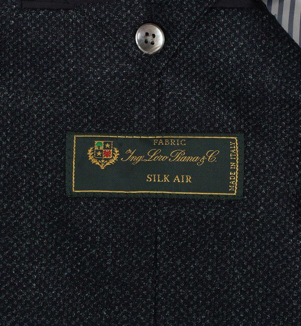 TOMORROWLAND MENS「ウールシルクカシミヤ シングルブレステッド 2Bジャケット SILK AIR LORO PIANA」|テーラードジャケット|