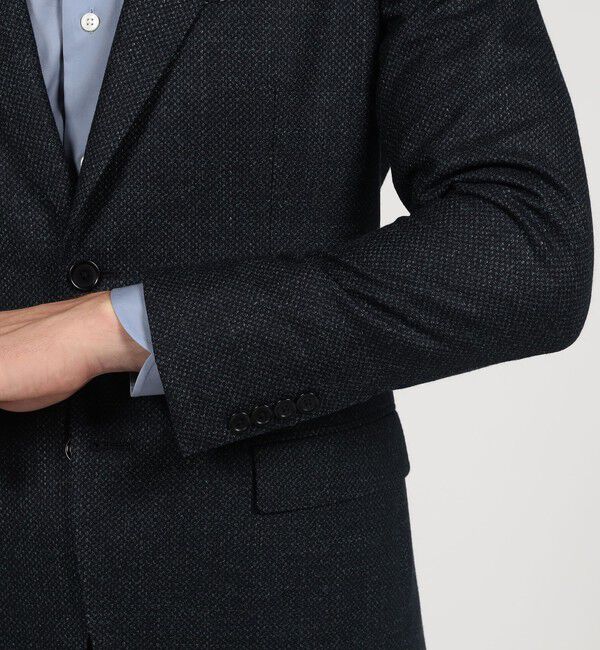 TOMORROWLAND MENS「ウールシルクカシミヤ シングルブレステッド 2Bジャケット SILK AIR LORO PIANA」|テーラードジャケット|