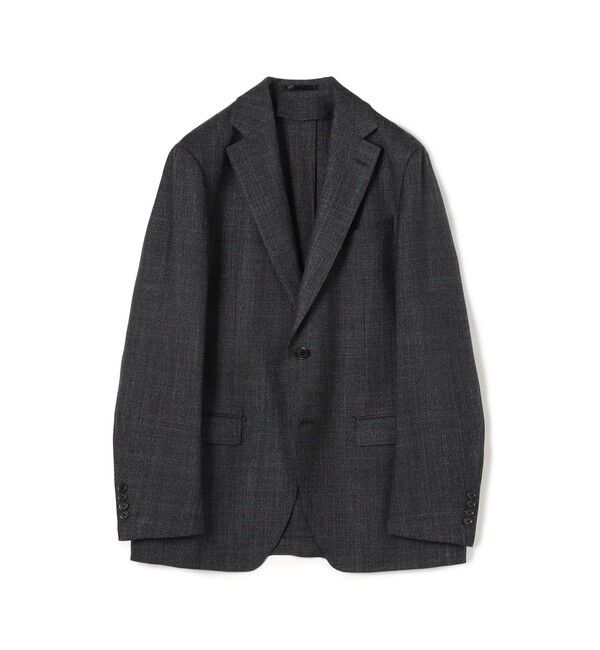 TOMORROWLAND MENS「ウールシルク シングルブレステッド 2Bジャケット SILK AIR LORO PIANA」|テーラードジャケット|17 グレー