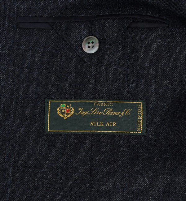 TOMORROWLAND MENS「ウールシルク シングルブレステッド 2Bジャケット SILK AIR LORO PIANA」|テーラードジャケット|