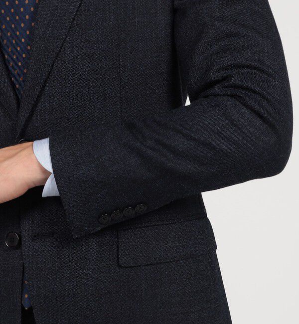 TOMORROWLAND MENS「ウールシルク シングルブレステッド 2Bジャケット SILK AIR LORO PIANA」|テーラードジャケット|