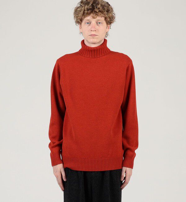 TOMORROWLAND MENS「TOMORROWLAND tricot スーパーファインラムウール タートルネックニット」|ニット・セーター|