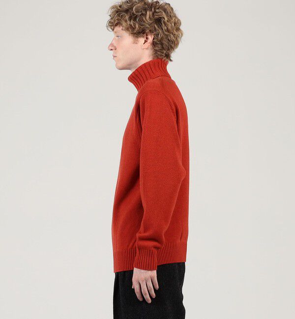 TOMORROWLAND MENS「TOMORROWLAND tricot スーパーファインラムウール タートルネックニット」|ニット・セーター|