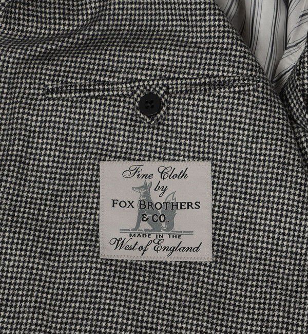 TOMORROWLAND MENS「ウールフランネル ダブルブレステッド4Bジャケット FOX BROTHERS」|テーラードジャケット|