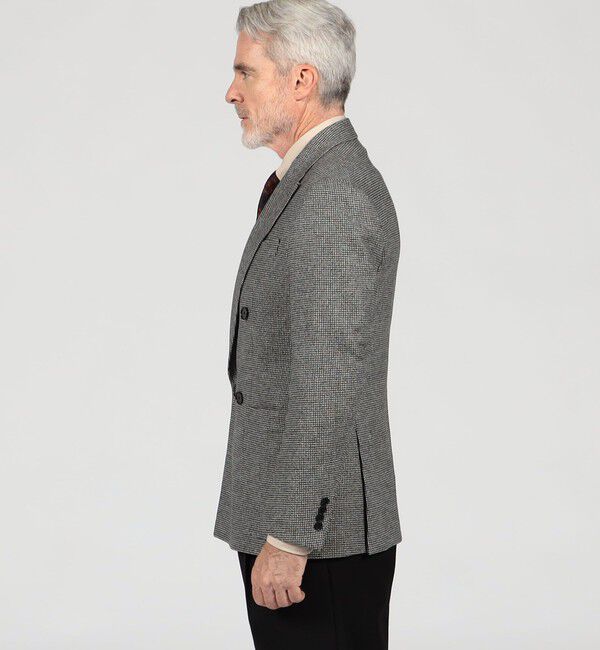 TOMORROWLAND MENS「ウールフランネル ダブルブレステッド4Bジャケット FOX BROTHERS」|テーラードジャケット|