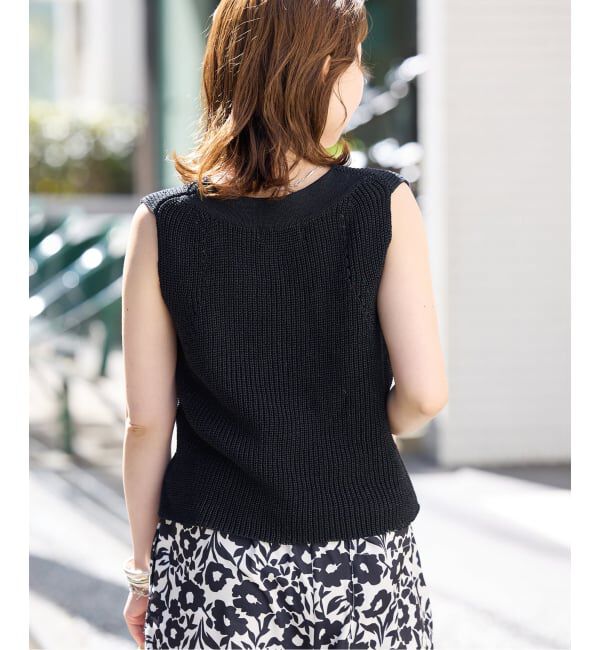 SLOBE IENA「《追加2》ニットジレ」|ニット・セーター|