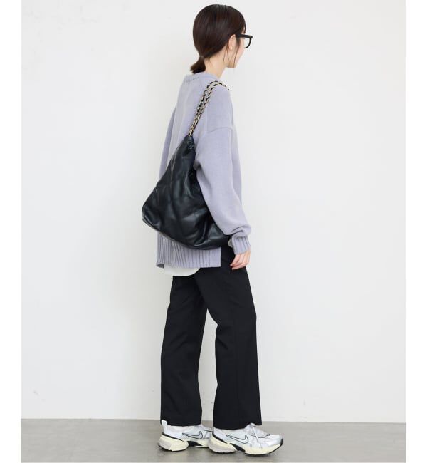 SLOBE IENA「《WEB限定/追加2予約》バルキーコットンプルオーバー」|ニット・セーター|