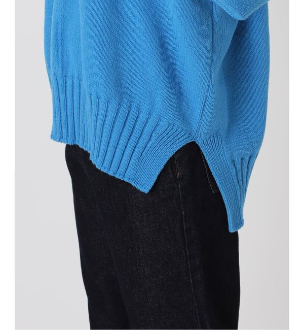 SLOBE IENA「《WEB限定/追加2予約》バルキーコットンプルオーバー」|ニット・セーター|