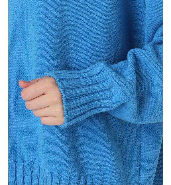 SLOBE IENA「《WEB限定/追加2予約》バルキーコットンプルオーバー」|ニット・セーター|