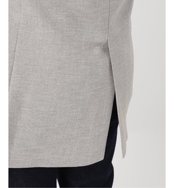 SLOBE IENA「《WEB限定/セットアップ対応可/追加3予約》ウォッシャブルツイルダブルジャケット」|テーラードジャケット|