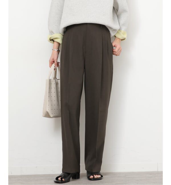 JOURNAL STANDARD relume「［UVカット / 防シワ］ウォッシャブルストレッチタックパンツ」|スラックス|