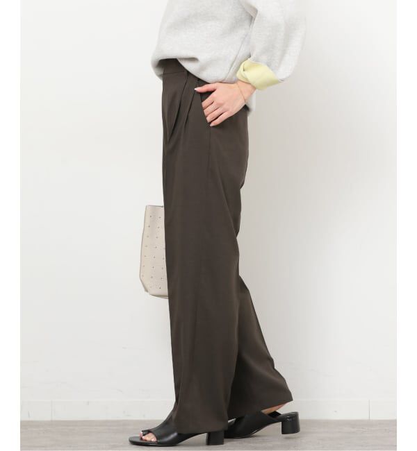 JOURNAL STANDARD relume「［UVカット / 防シワ］ウォッシャブルストレッチタックパンツ」|スラックス|