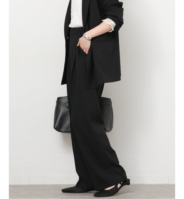 JOURNAL STANDARD relume「［UVカット / 防シワ］ウォッシャブルストレッチタックパンツ」|スラックス|