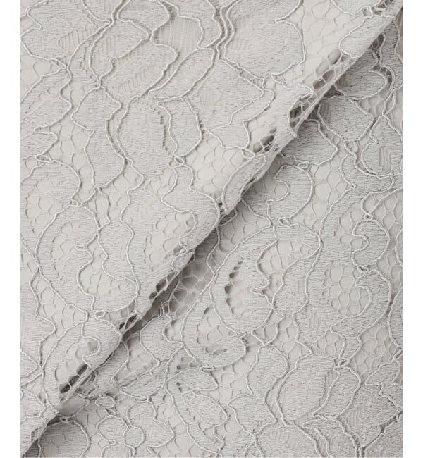 NOBLE「《WEB＆一部店舗限定・追加》リバーレースIラインスカート」|スカート|