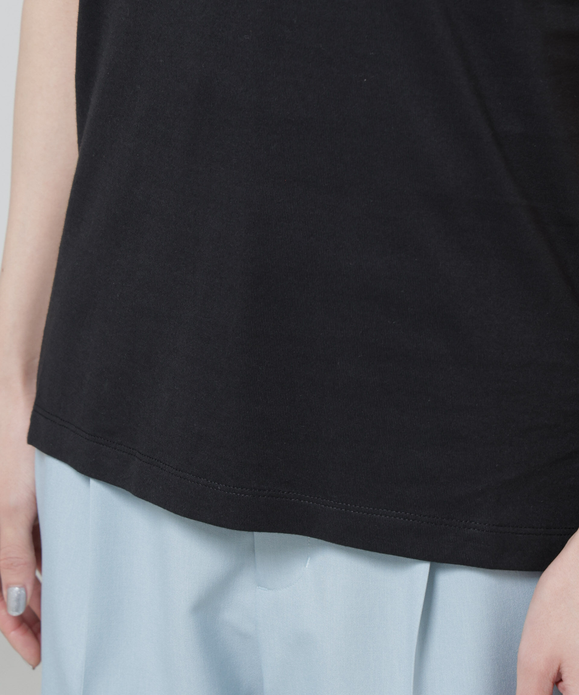 nano･universe「Anti Soaked(R) 汗染み防止クルーネックTシャツ」|Tシャツ・カットソー|