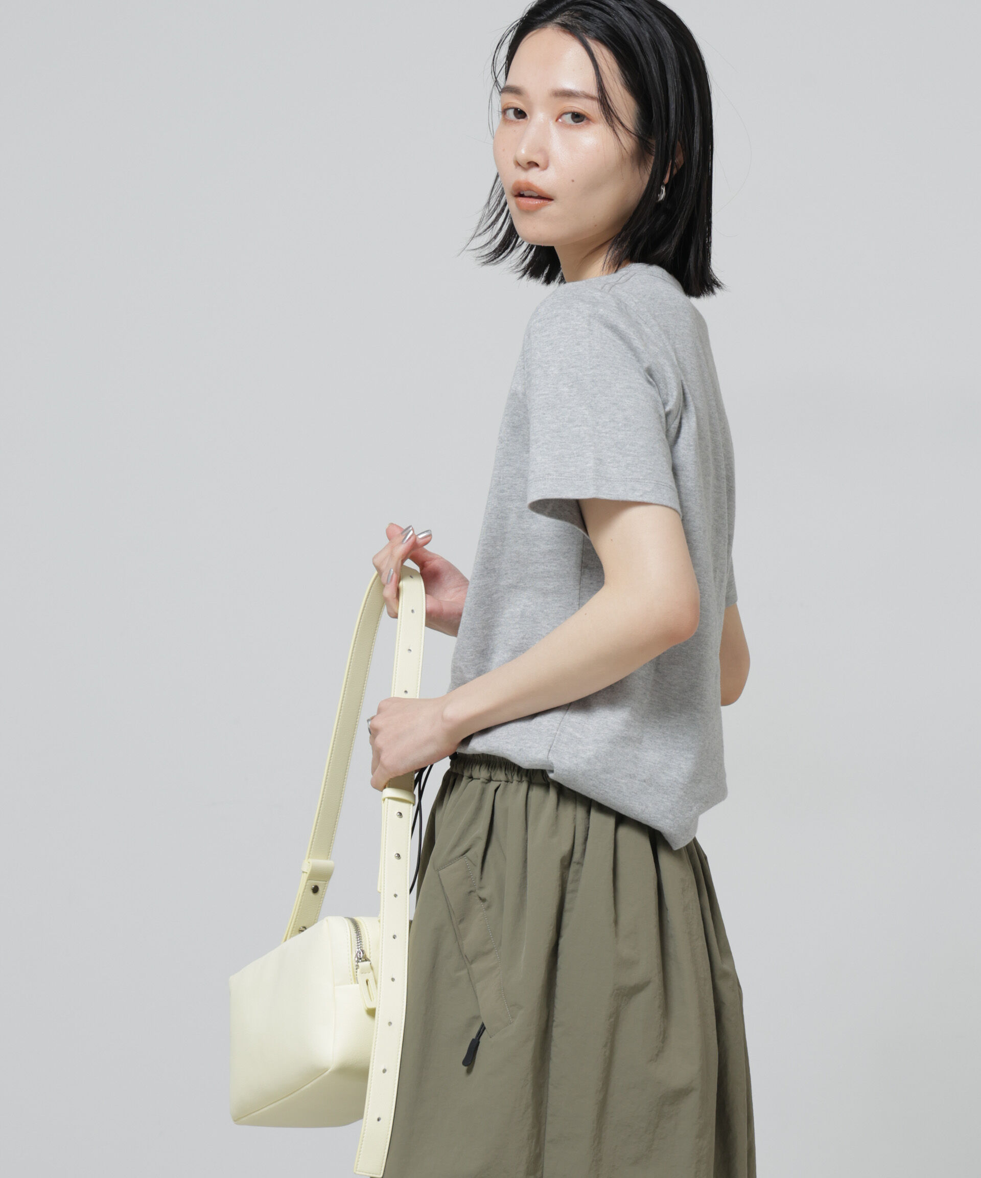 nano･universe「Anti Soaked(R) 汗染み防止クルーネックTシャツ」|Tシャツ・カットソー|