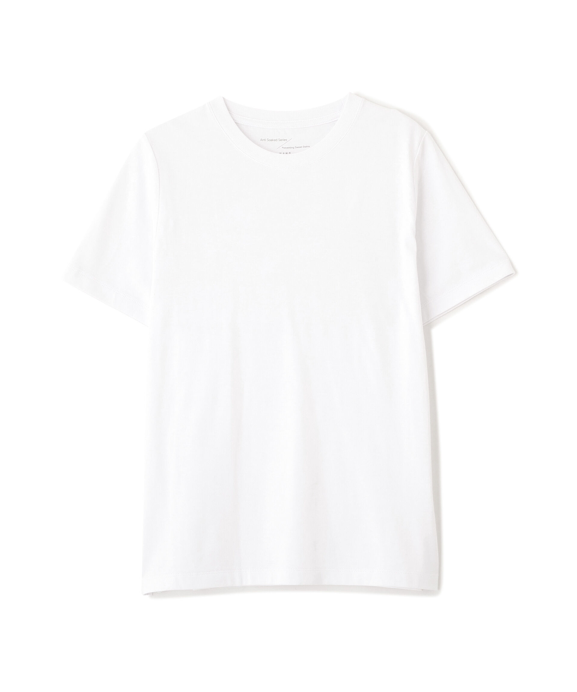 nano･universe「Anti Soaked(R) 汗染み防止クルーネックTシャツ」|Tシャツ・カットソー|