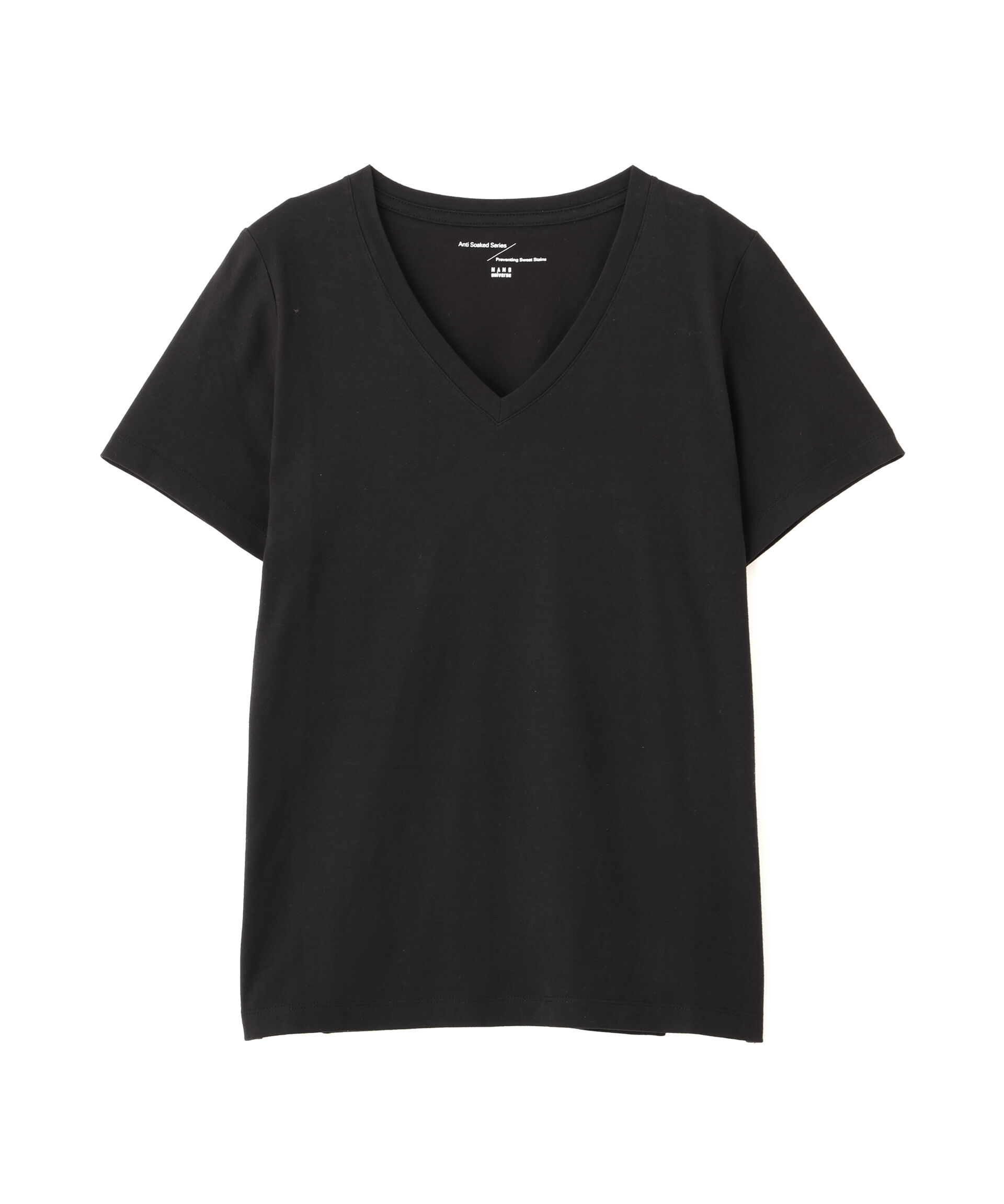 nano･universe「Anti Soaked(R) 汗染み防止VネックTシャツ」|Tシャツ・カットソー|