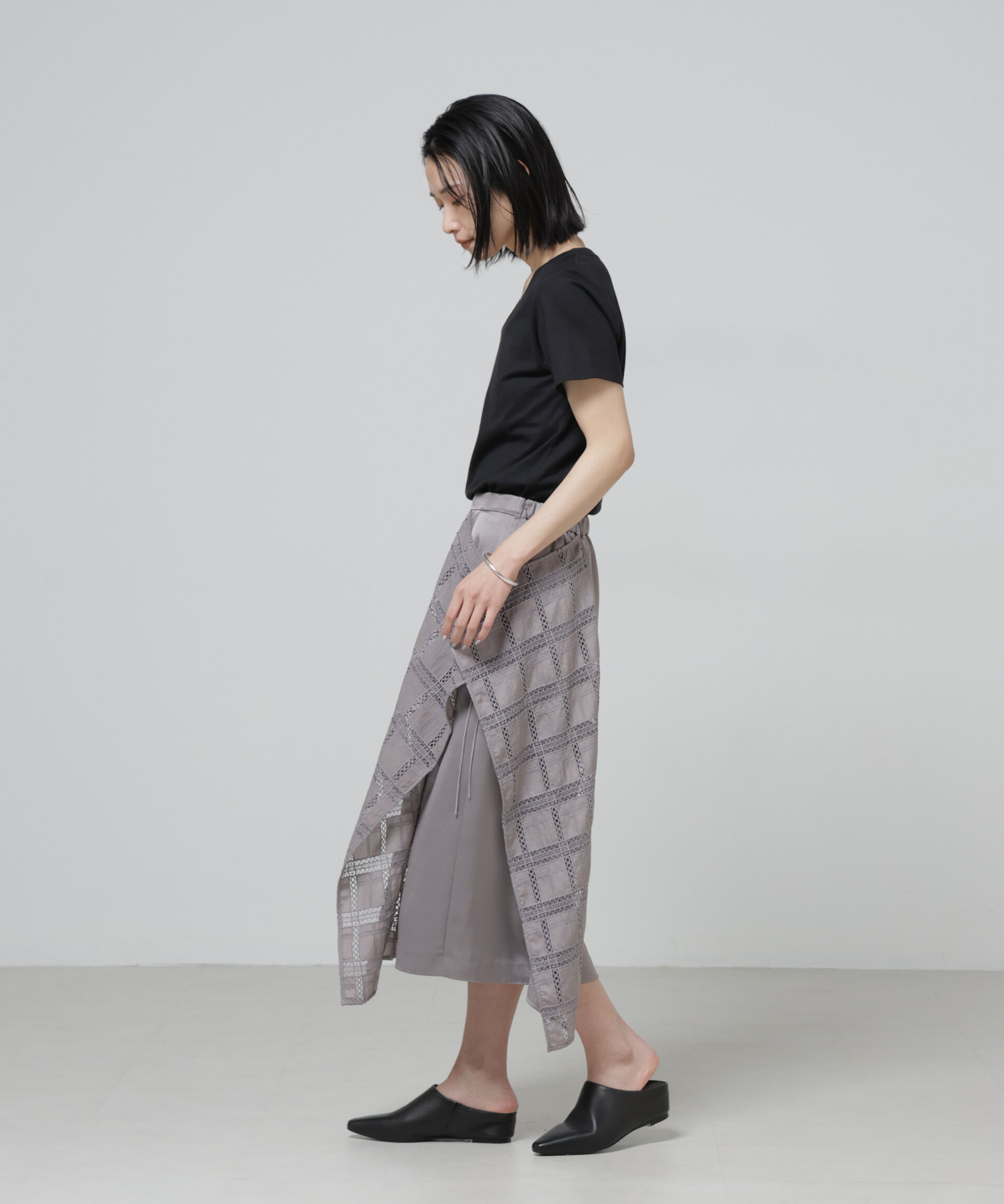 nano･universe「Anti Soaked(R) 汗染み防止VネックTシャツ」|Tシャツ・カットソー|