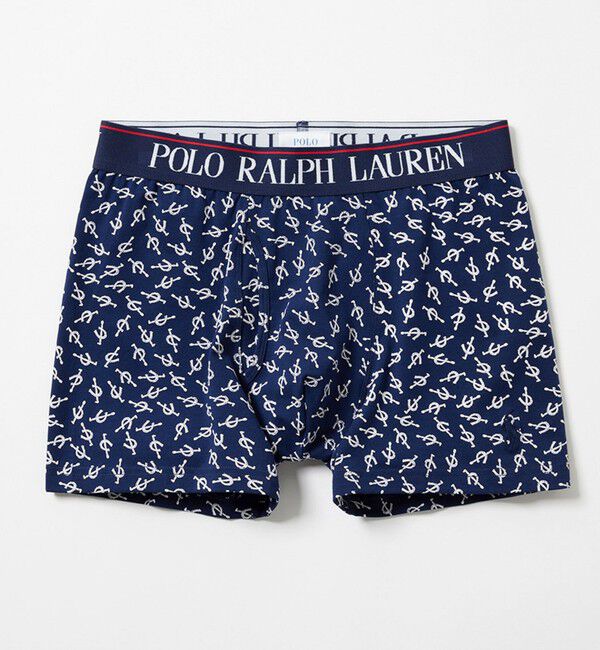 GLOSTER「【POLO RALPH LAUREN/ポロ ラルフ ローレン】MIX PATTERN Boxer」|インナー|ブルー系その他