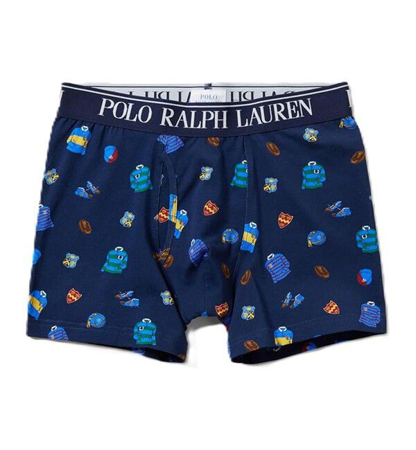 GLOSTER「【POLO RALPH LAUREN/ポロ ラルフ ローレン】MIX PATTERN Boxer」|インナー|ブルー系その他2