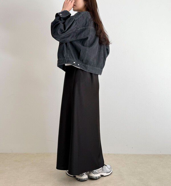 fredy emue「ニュアンスデニムノーカラージャケット」|ノーカラージャケット|