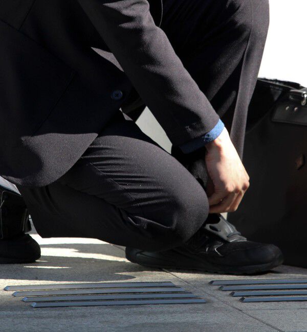 GLOSTER「【セットアップ対応】リネンタッチドビーイージーパンツ」|チノ|