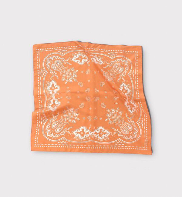GLOSTER「【イタリア製】バンダナ柄ペイズリースカーフ」|バンダナ・スカーフ|