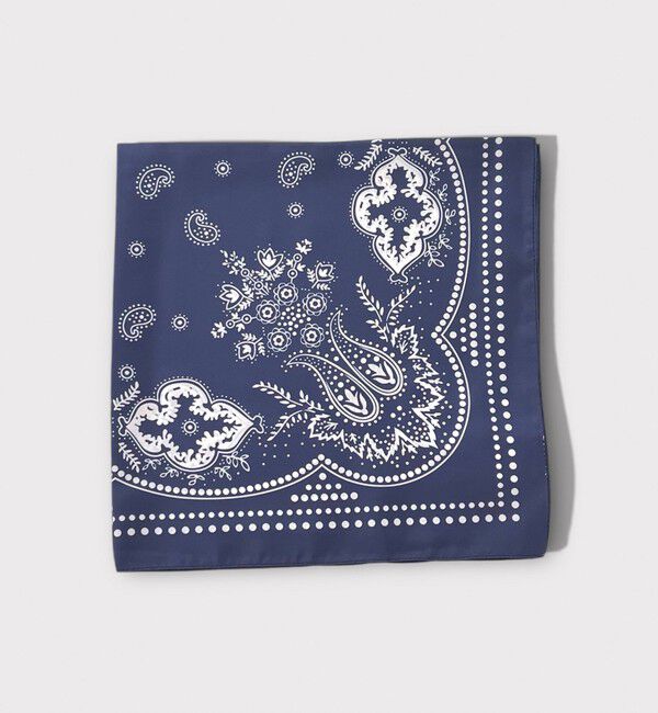 GLOSTER「【イタリア製】バンダナ柄ペイズリースカーフ」|バンダナ・スカーフ|