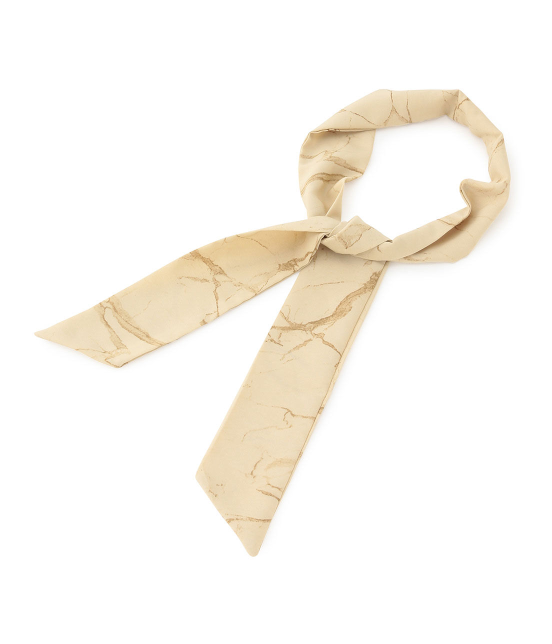 ROPE PICNIC PASSAGE「ニュアンスカラーマーブルマルチスカーフ」|バンダナ・スカーフ|イエロー系(81)