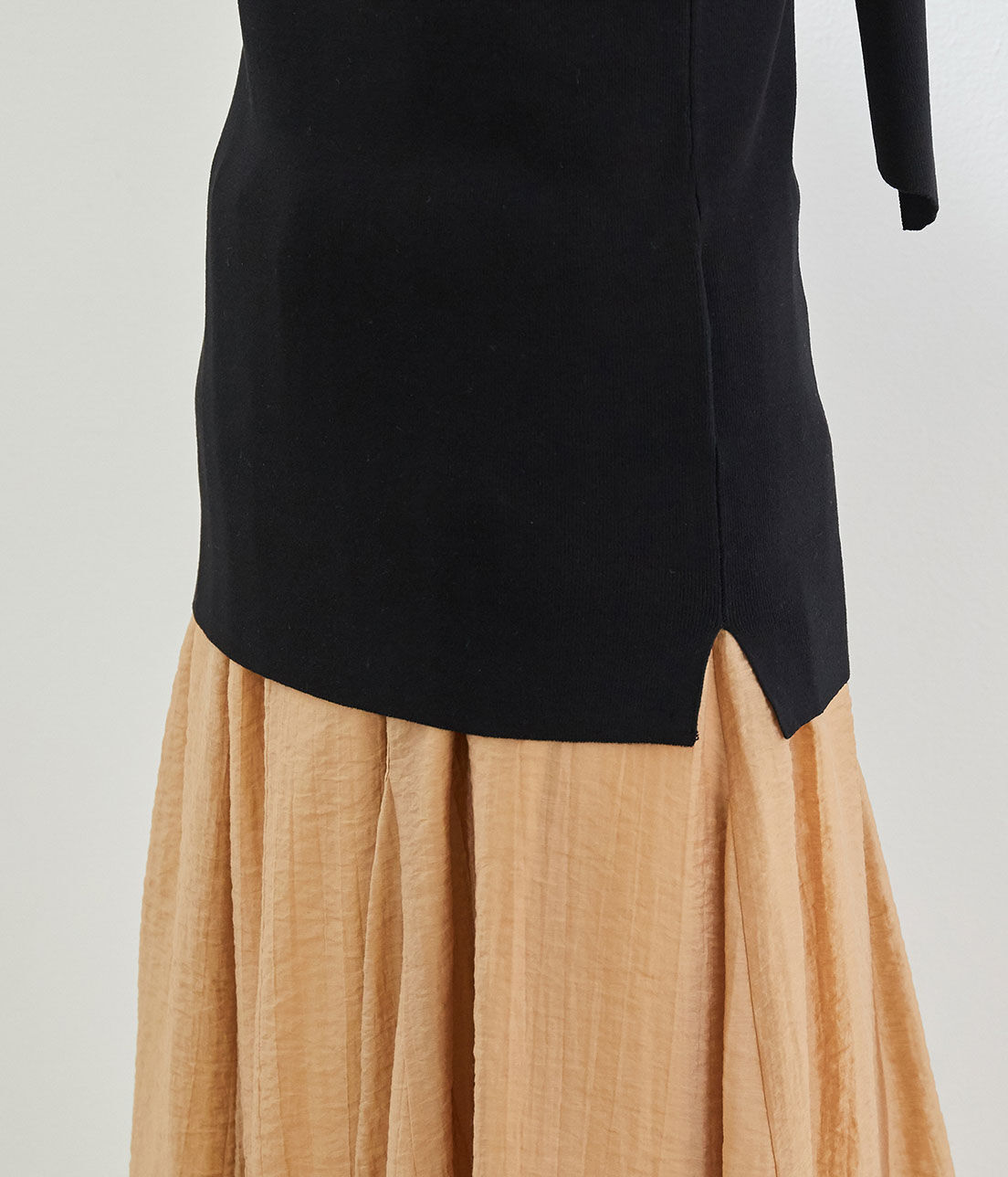 Rope&rsquo;Picnic「後ろ結びゼロスリーブプルオーバー」|ニット・セーター|