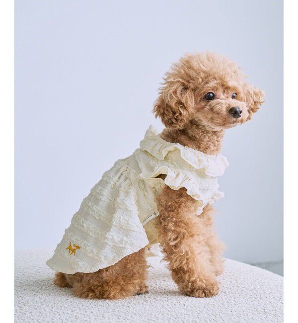 ROPE PICNIC PASSAGE「【DOG】フリルワンピース」|その他|シロメイン
