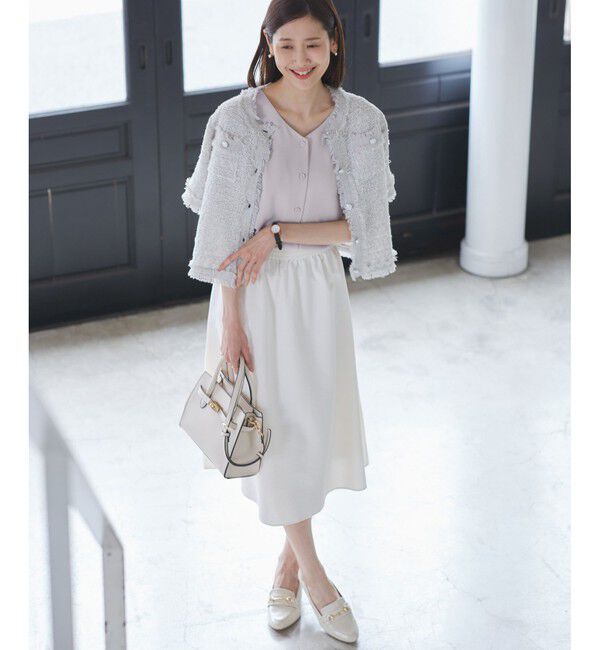 Rope&rsquo;Picnic「【WEB限定カラー】【UVケア・接触冷感・前後2WAY】フレアスリーブブラウス」|シャツ・ブラウス|