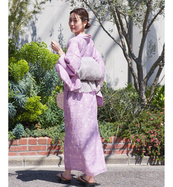 Rope&rsquo;Picnic「【emur/エミュール】1人で着られる浴衣キャミワンピースセット」|その他|