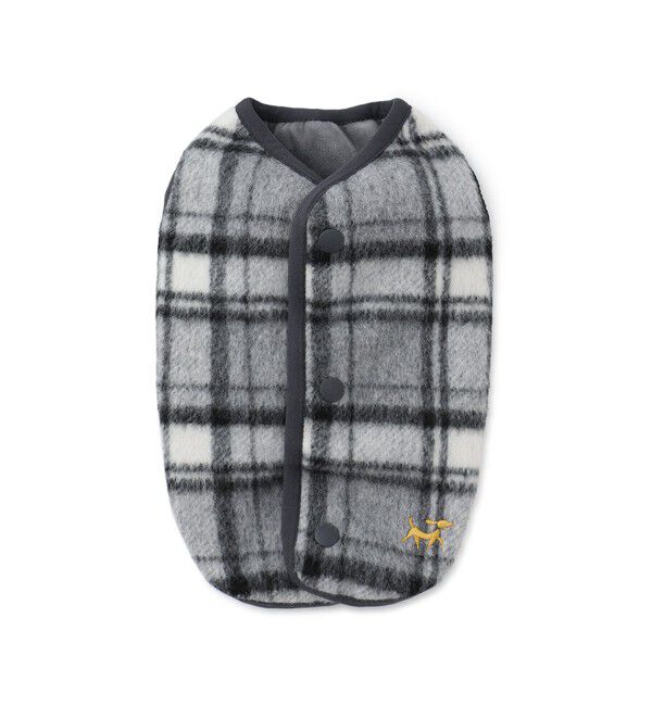 ROPE PICNIC PASSAGE「【DOG】チェック柄シャギーベスト」|その他|