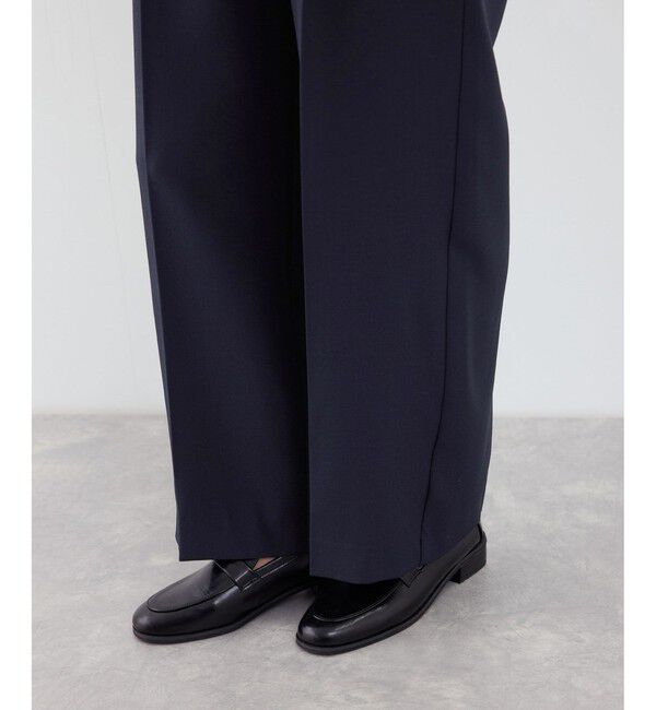 Rope&rsquo;Picnic「クリアツイルワイドパンツ/入卒式・セレモニー・セットアップ対応」|チノ|