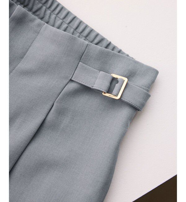 Rope&rsquo;Picnic「クリアツイルワイドパンツ/入卒式・セレモニー・セットアップ対応」|チノ|