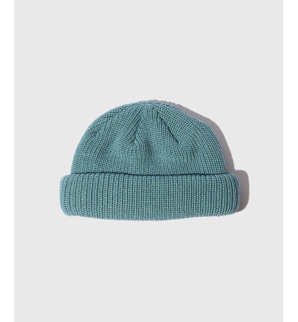 ADAM ET ROPE'「【KIJIMA TAKAYUKI/キジマ タカユキ】KNIT DECK CAP」|ニット帽|ブルー(44)