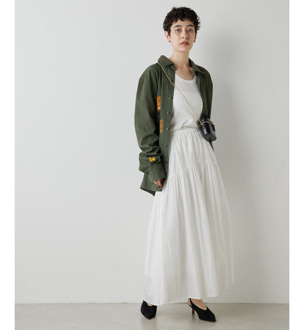  「ヴィンテージタフタスカート」|スカート|