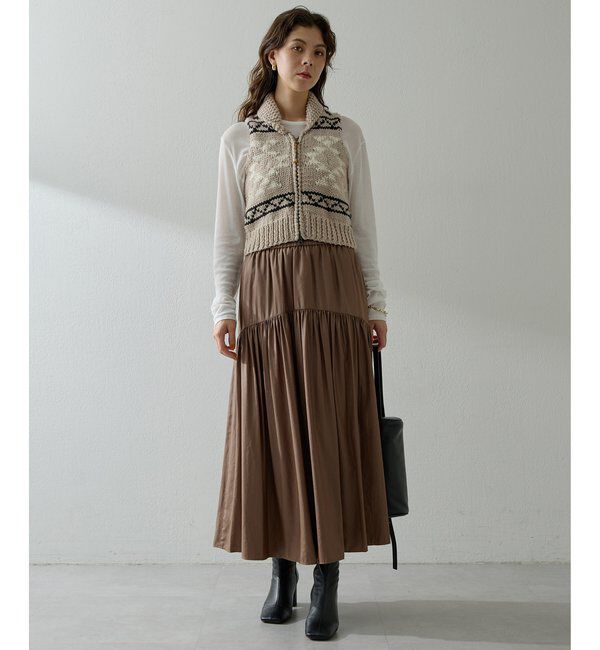  「ヴィンテージタフタスカート」|スカート|