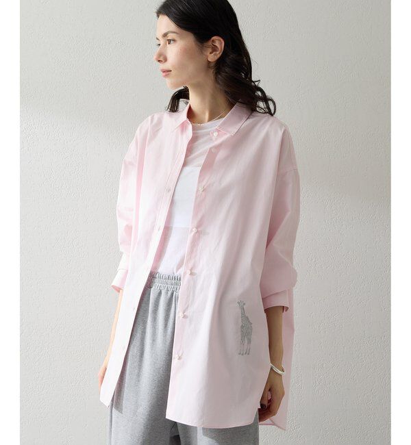  「Thomas Masonアニマル刺繍シャツ」|シャツ・ブラウス|