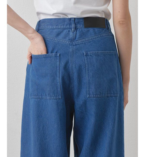 Drawing Numbers「【Drawing Numbers】リヨセルコットンワイドデニム」|デニム|