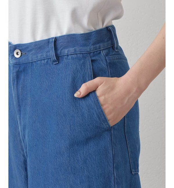 Drawing Numbers「【Drawing Numbers】リヨセルコットンワイドデニム」|デニム|