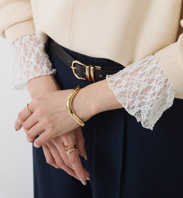  「【レイヤードに最適！】裾シアーロンT」|Tシャツ・カットソー|