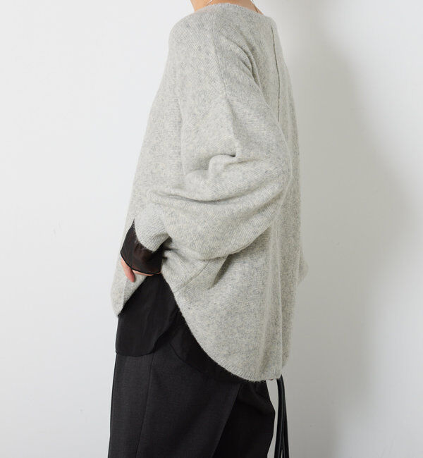  「【レイヤードに最適！】裾シアーロンT」|Tシャツ・カットソー|