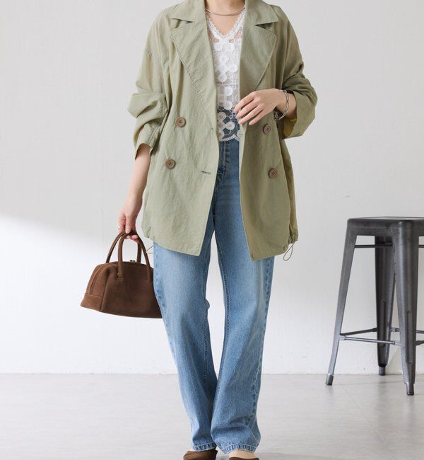  「エアーナイロンミドルトレンチコート」|その他|